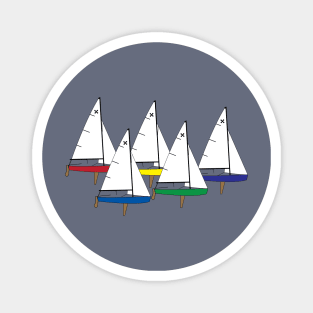 Windmill Sailboat One-Design Class Magnet